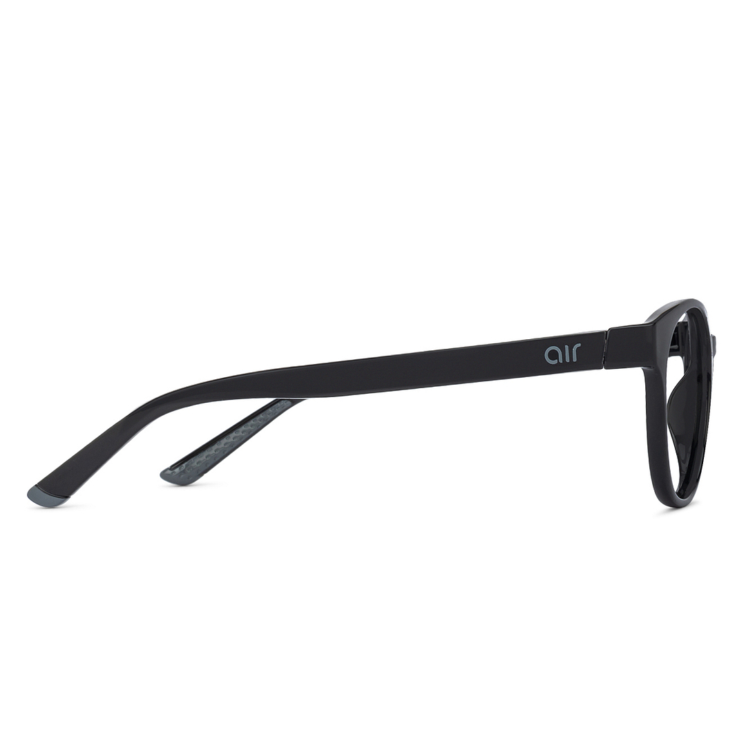 Hooper Online Black Full Rim Round right side