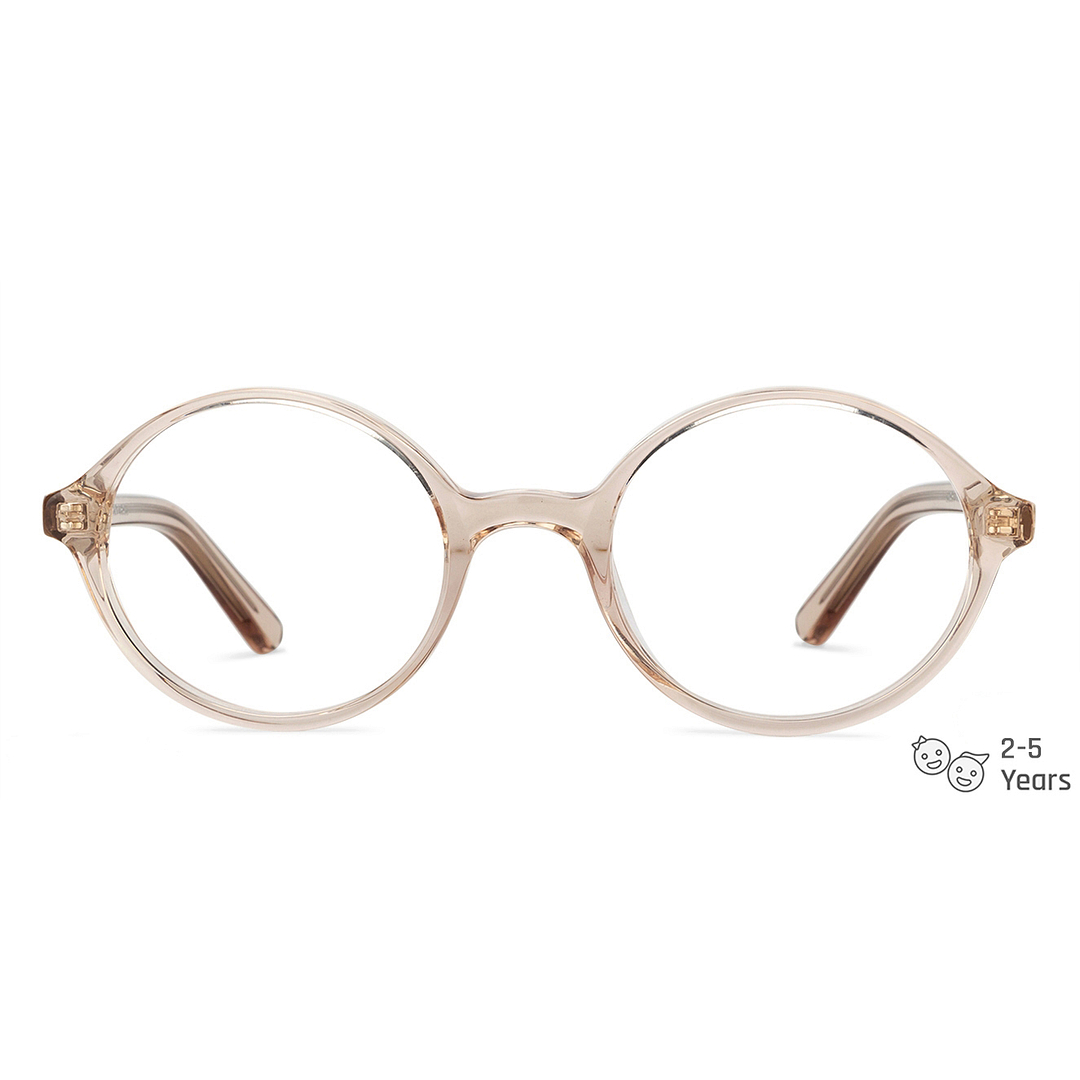 Hooper Online Pink Transparent Full Rim Round left side