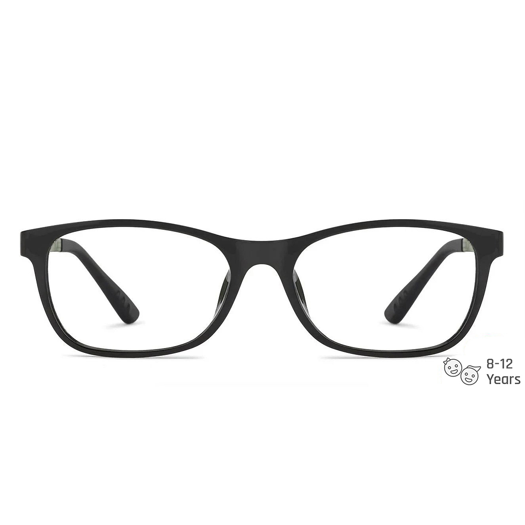 Hooper Online Black Full Rim Rectangle left side