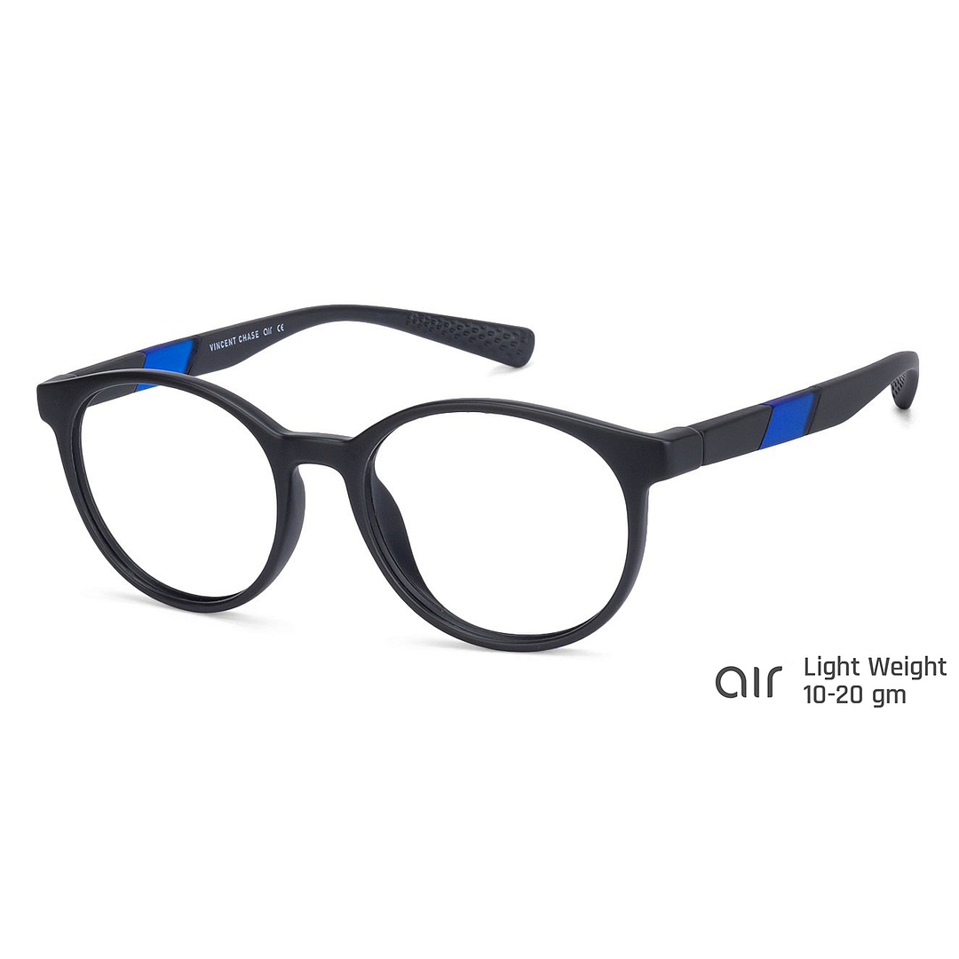 Lenskart Air Online Black Full Rim Round right side