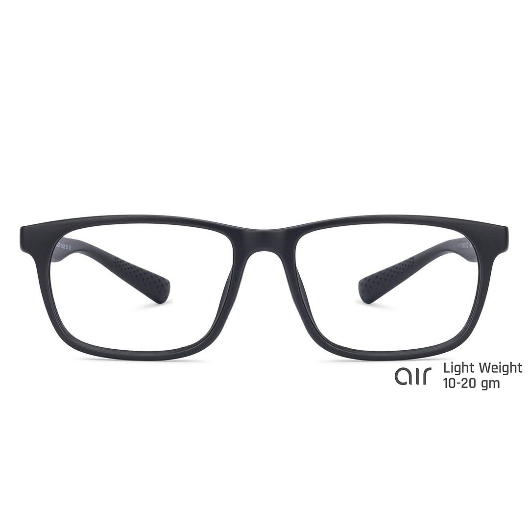 Lenskart Air Online Black Full Rim Rectangle left side