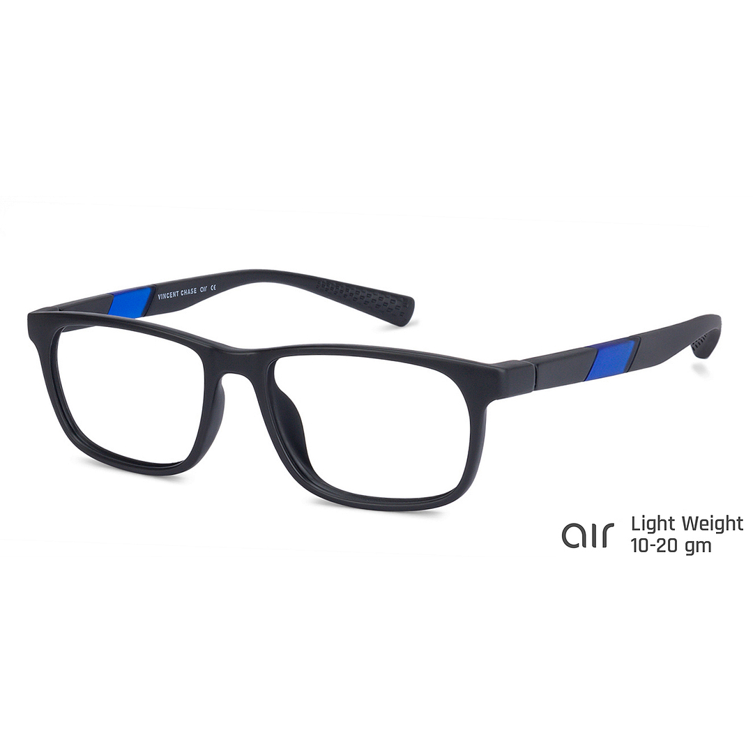 Lenskart Air Online Black Full Rim Rectangle right side