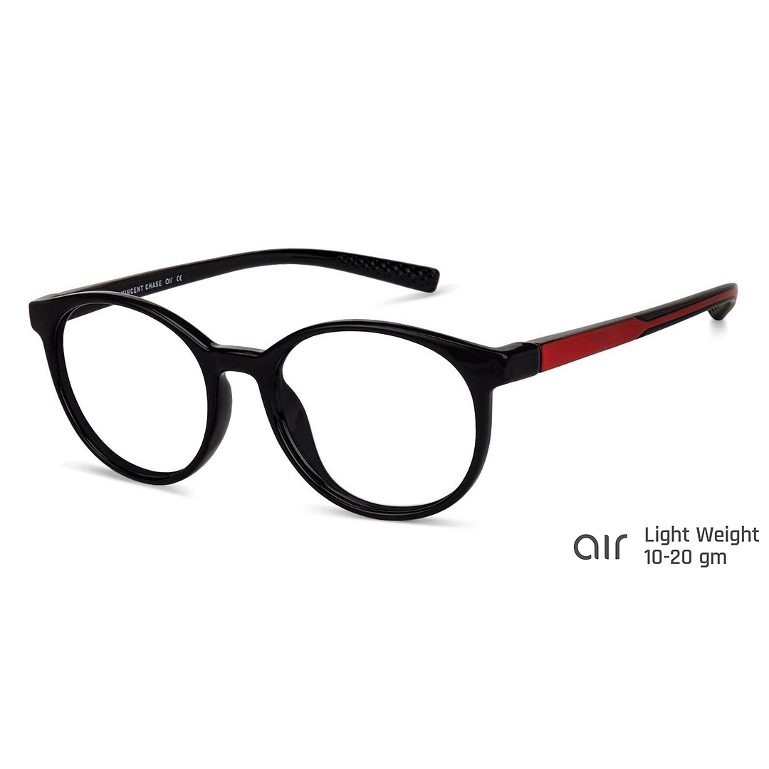 Lenskart Air Online Black Full Rim Round right side