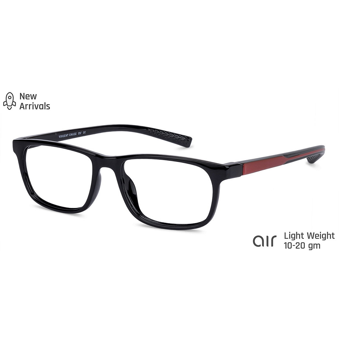 Lenskart Air Online Black Full Rim Rectangle right side