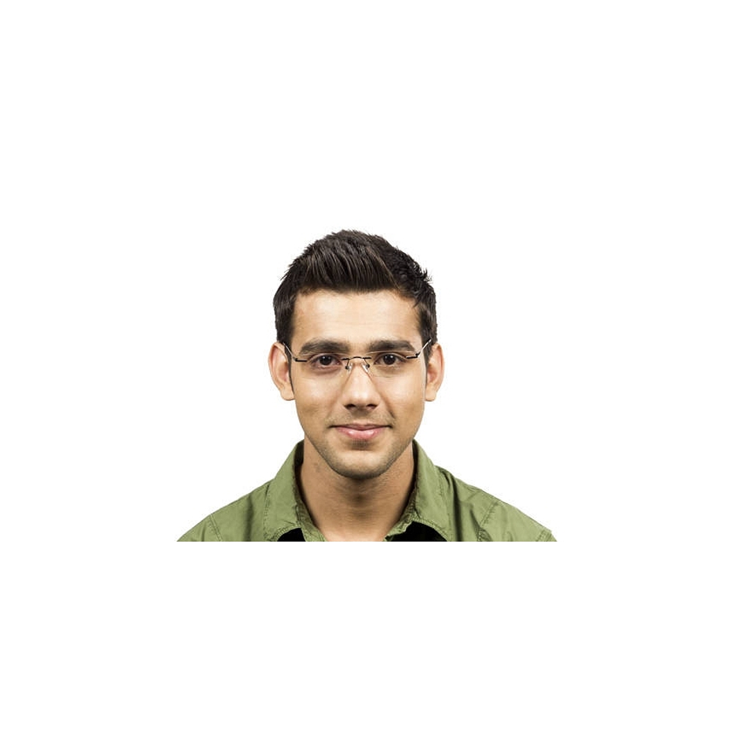 Vincent Chase Online Black Rimless Rectangle right side