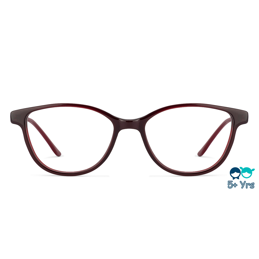 Hooper Online Red Full Rim Cat Eye left side