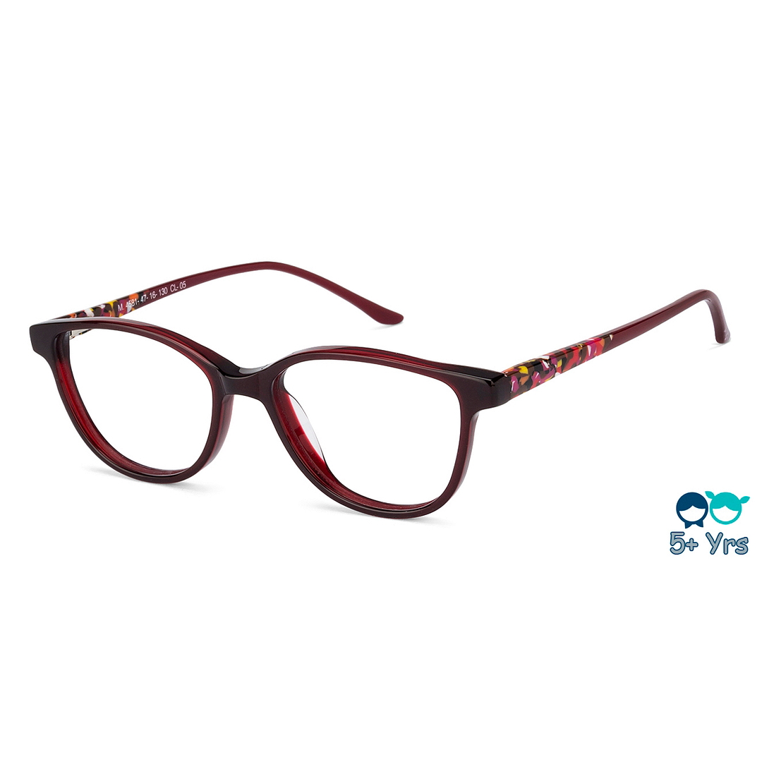 Hooper Online Red Full Rim Cat Eye right side