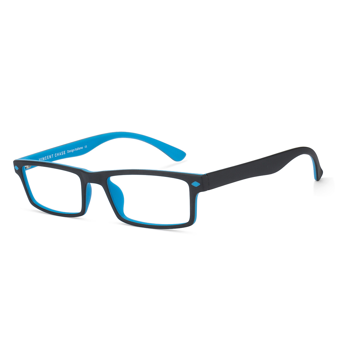 Lenskart Air Online Sky Blue Full Rim Rectangle right side