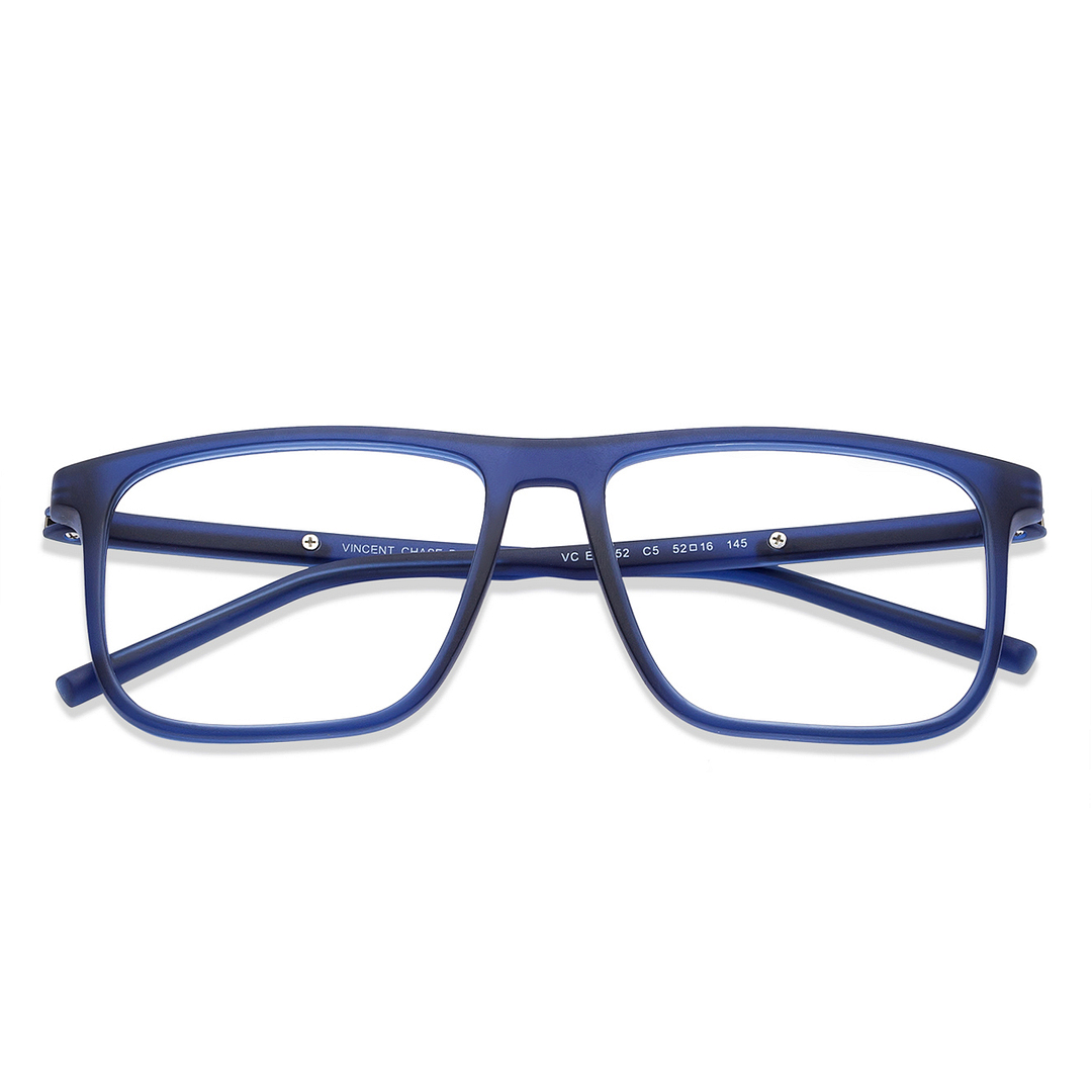 Lenskart Air Online Sky Blue Full Rim Square left side