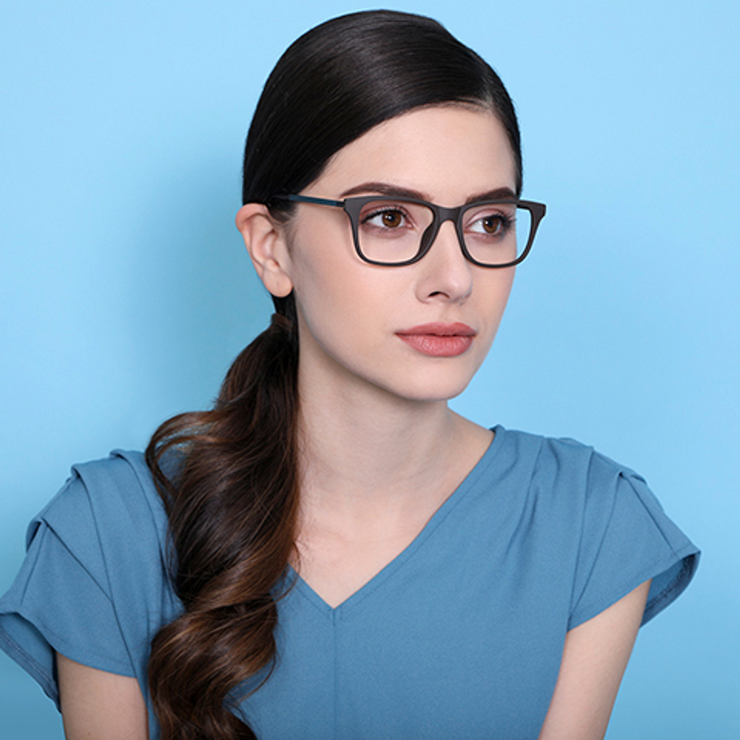 Vincent Chase Online Light Brown Full Rim Square right side