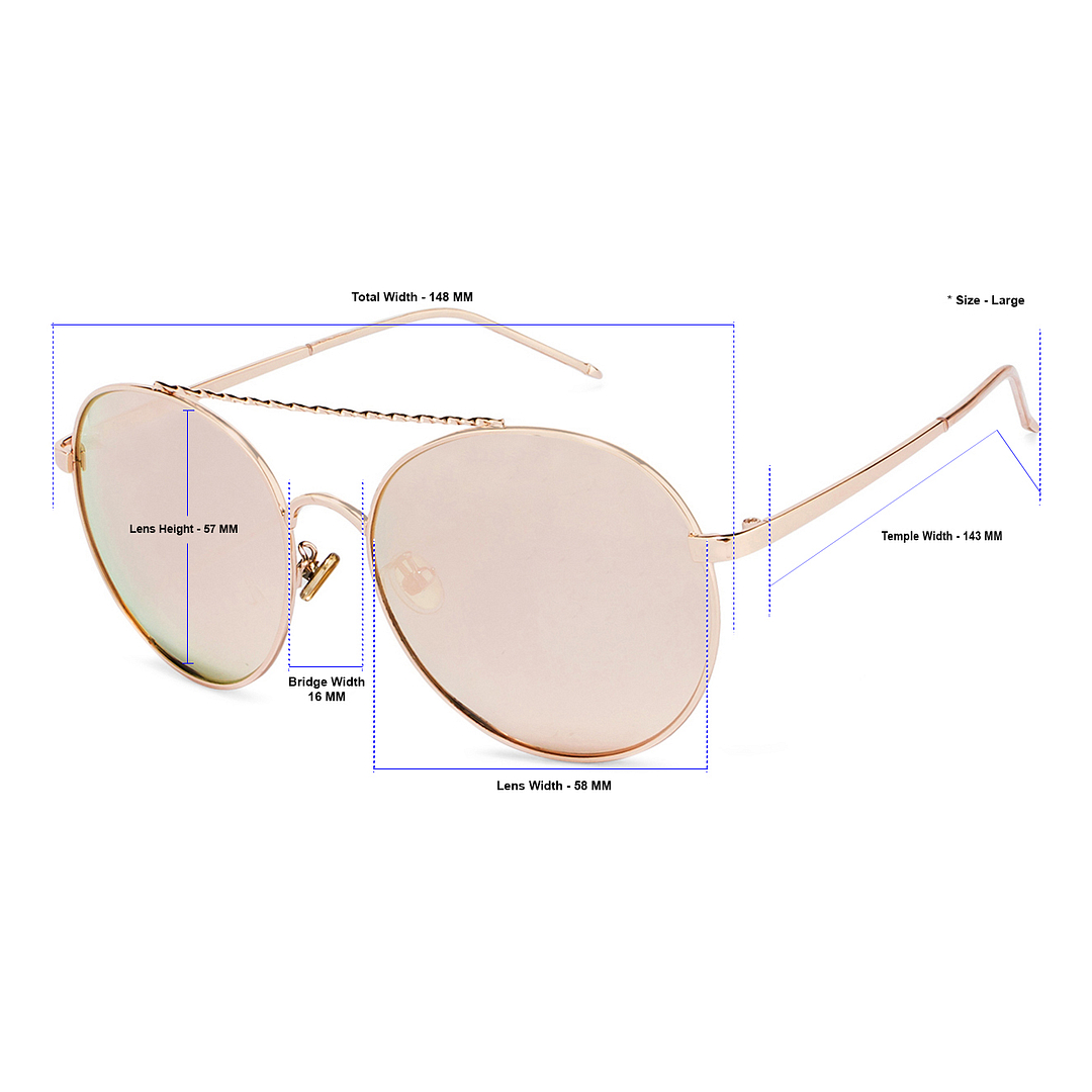 Vincent Chase Online Pink Full Rim Round left side