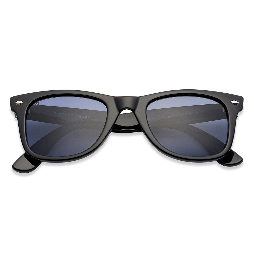 Vincent Chase Online Black Full Rim Square left side