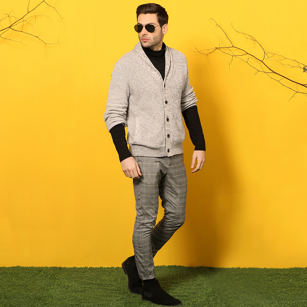 Vincent Chase Online Black Full Rim Aviator left side