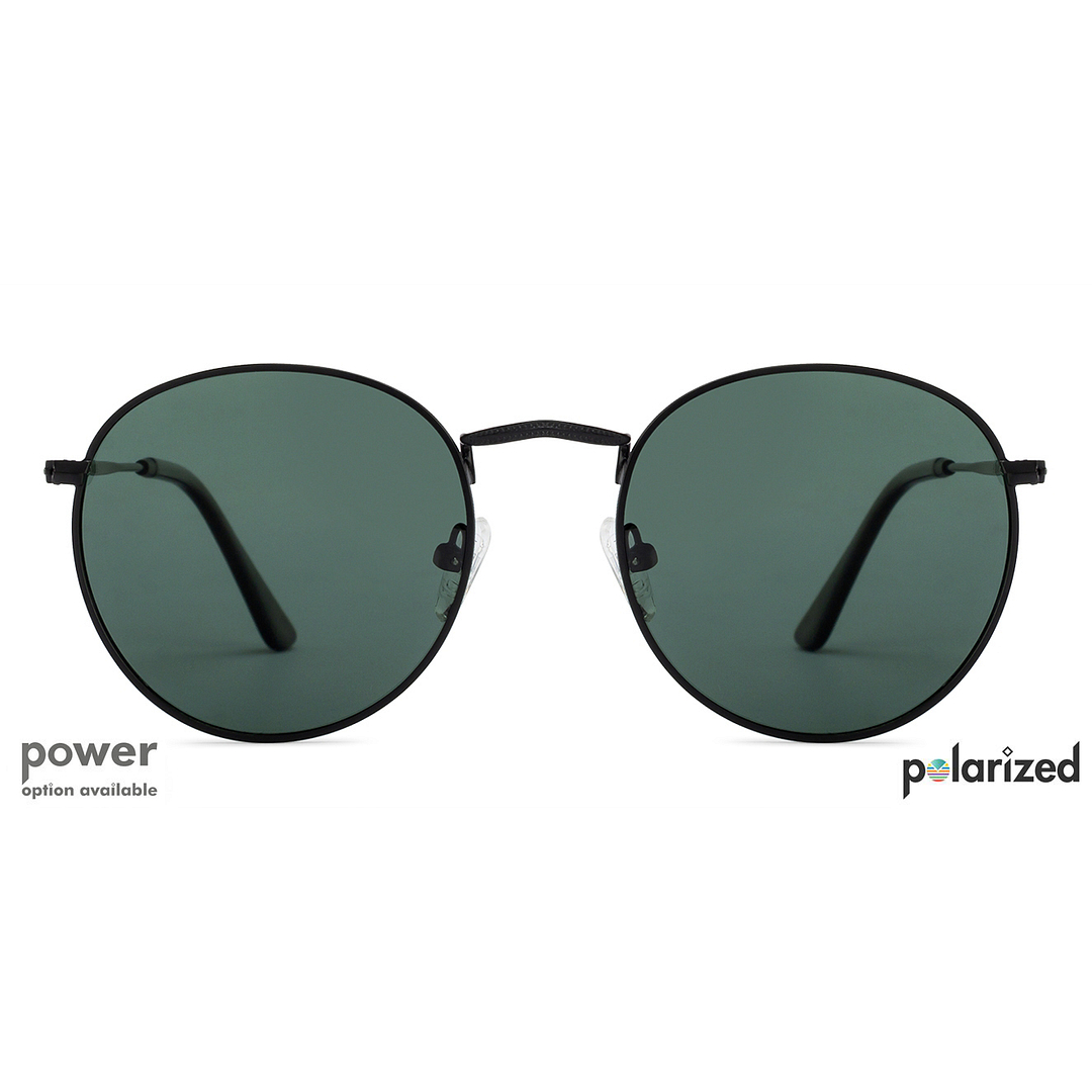 Vincent Chase Online Black Full Rim Round left side