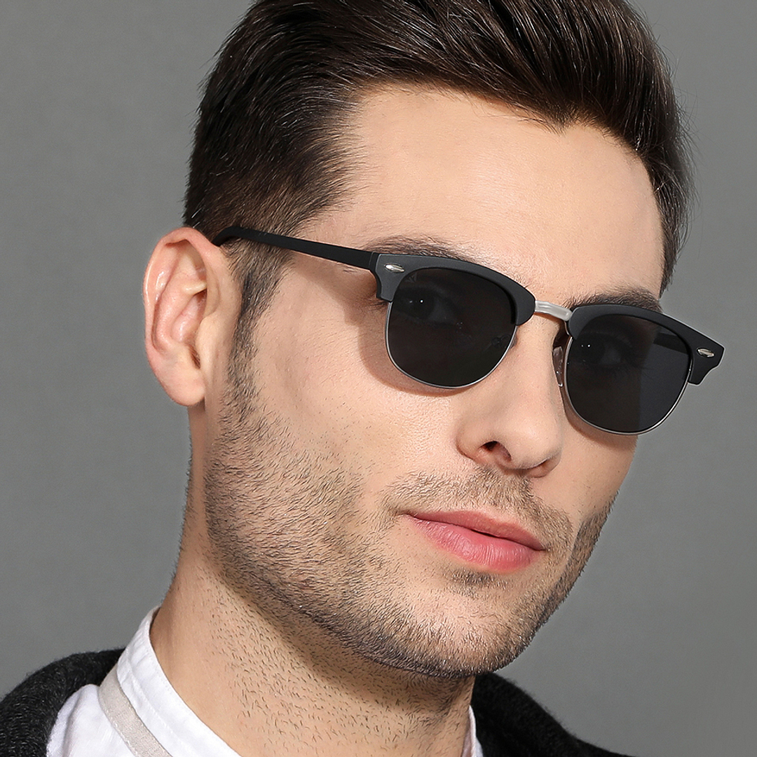 Vincent Chase Online Black Full Rim Clubmaster right side