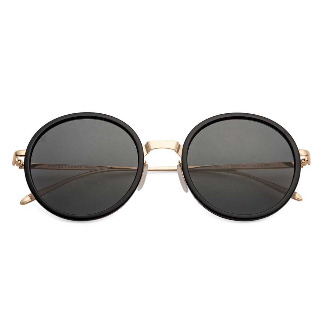 Vincent Chase Online Gold Full Rim Round left side