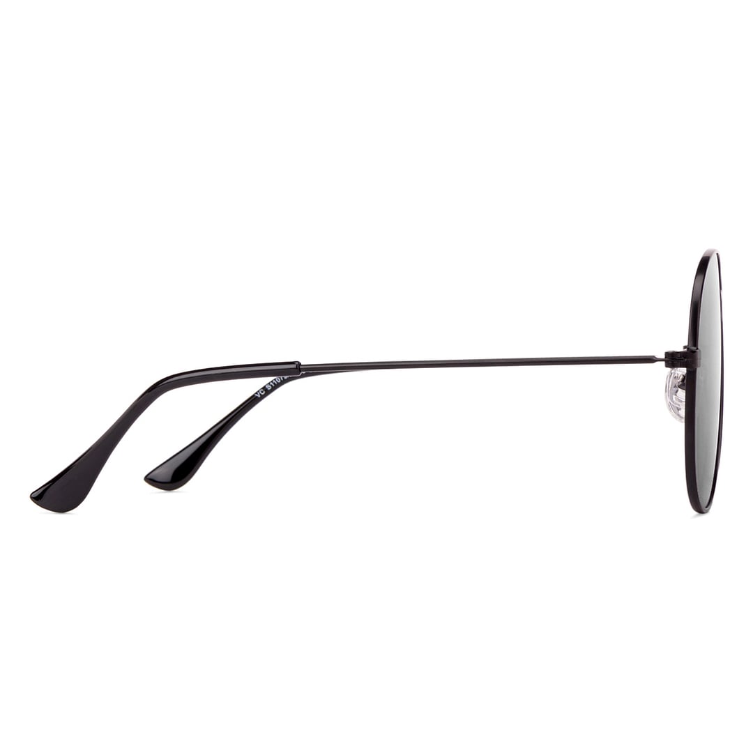 Vincent Chase Polarized Black Full Rim Aviator right side