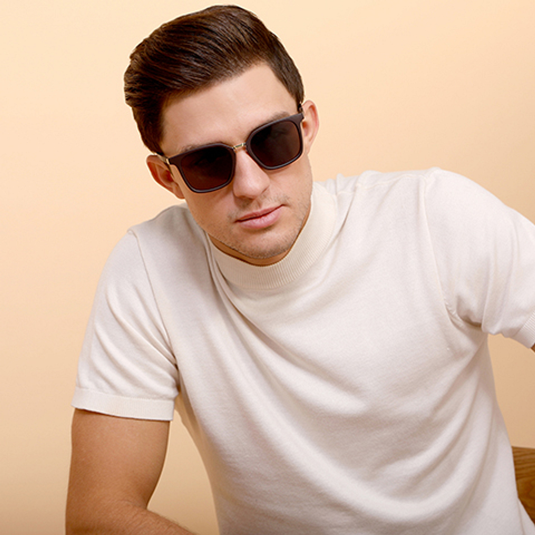 Vincent Chase Online Brown Full Rim Square left side