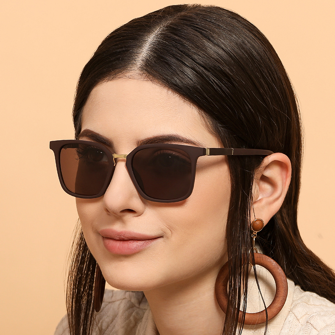 Vincent Chase Online Brown Full Rim Square left side