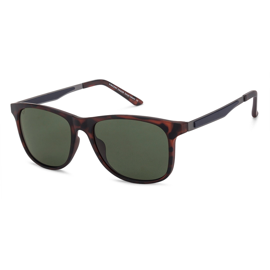 Vincent Chase Polarized Demi Full Rim Square left side