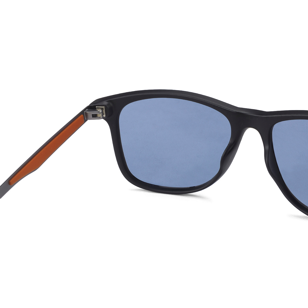 Vincent Chase Polarized Black Full Rim Square left side