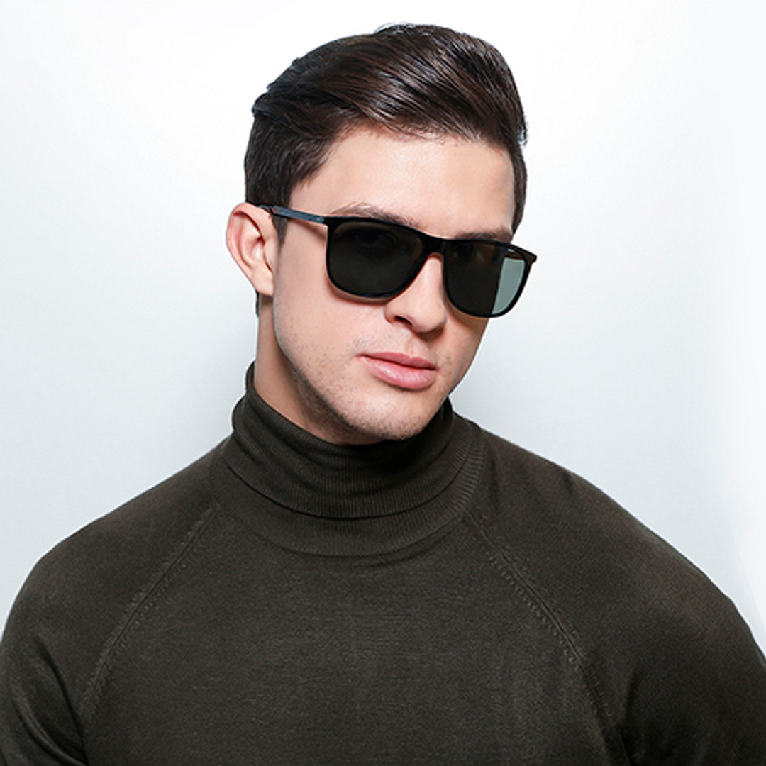 Vincent Chase Online Black Full Rim Rectangle left side