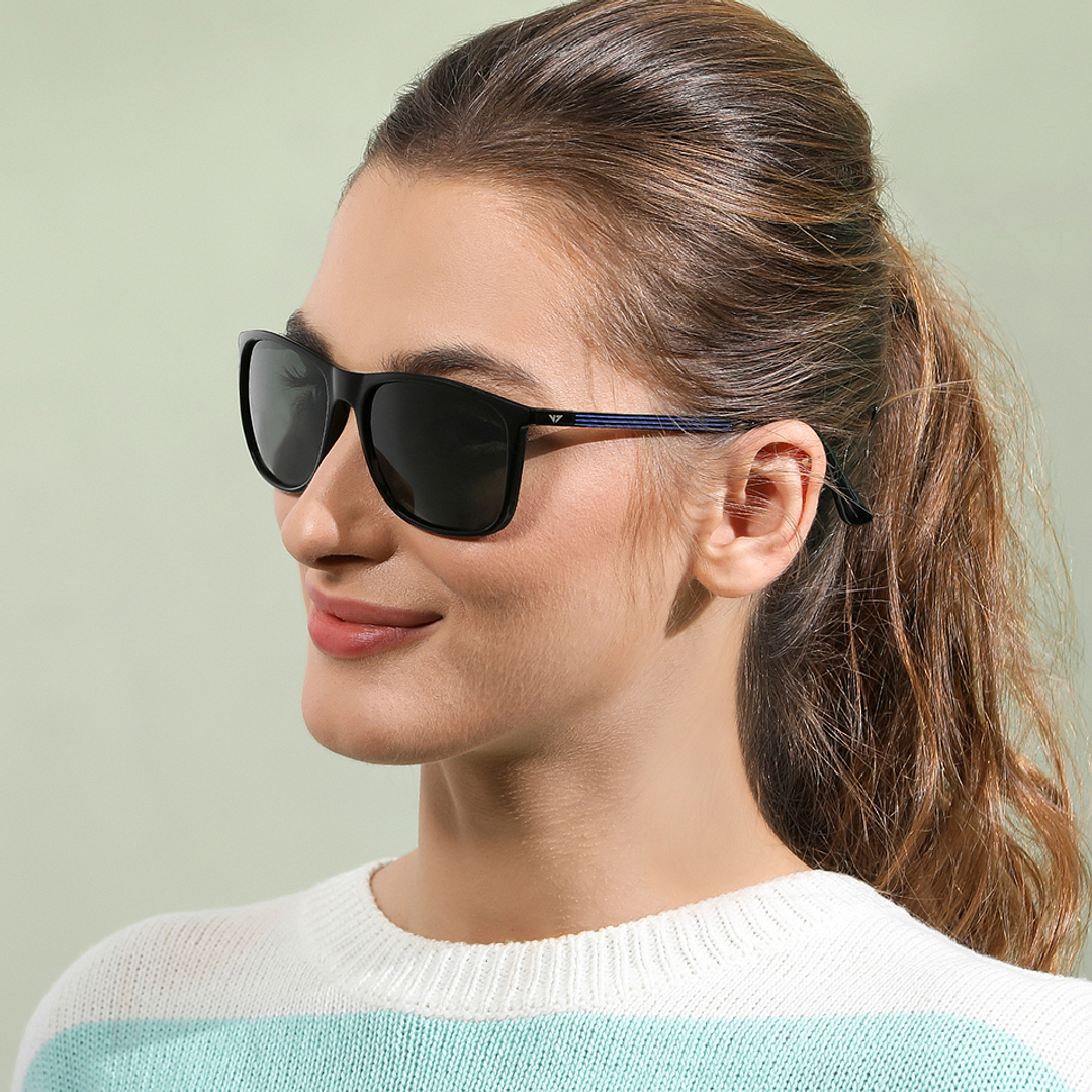 Vincent Chase Online Black Full Rim Rectangle right side