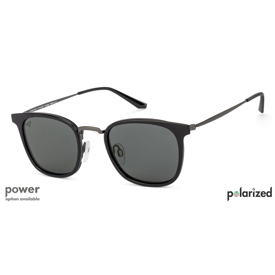 Vincent Chase Online Gunmetal Full Rim Rectangle right side