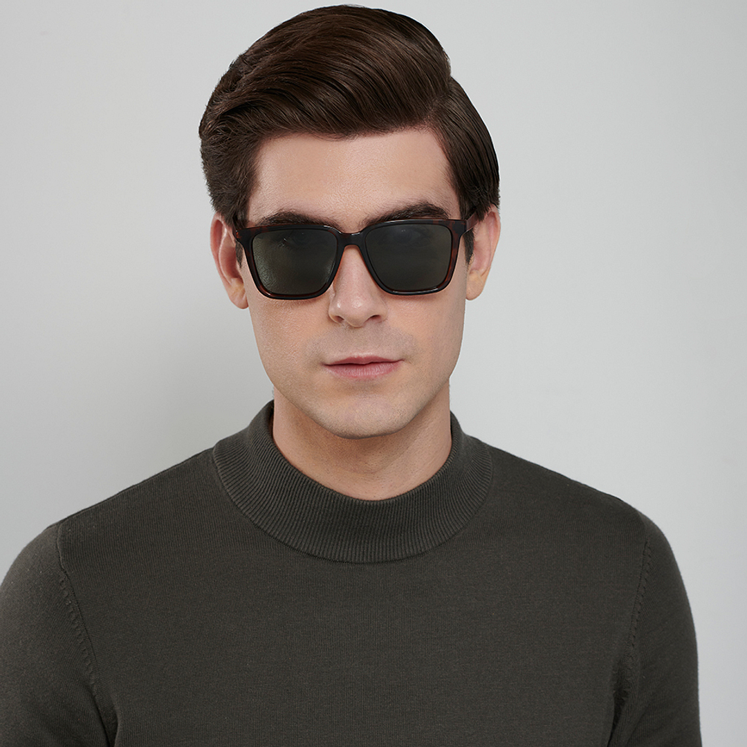 Vincent Chase Polarized Demi Full Rim Square left side