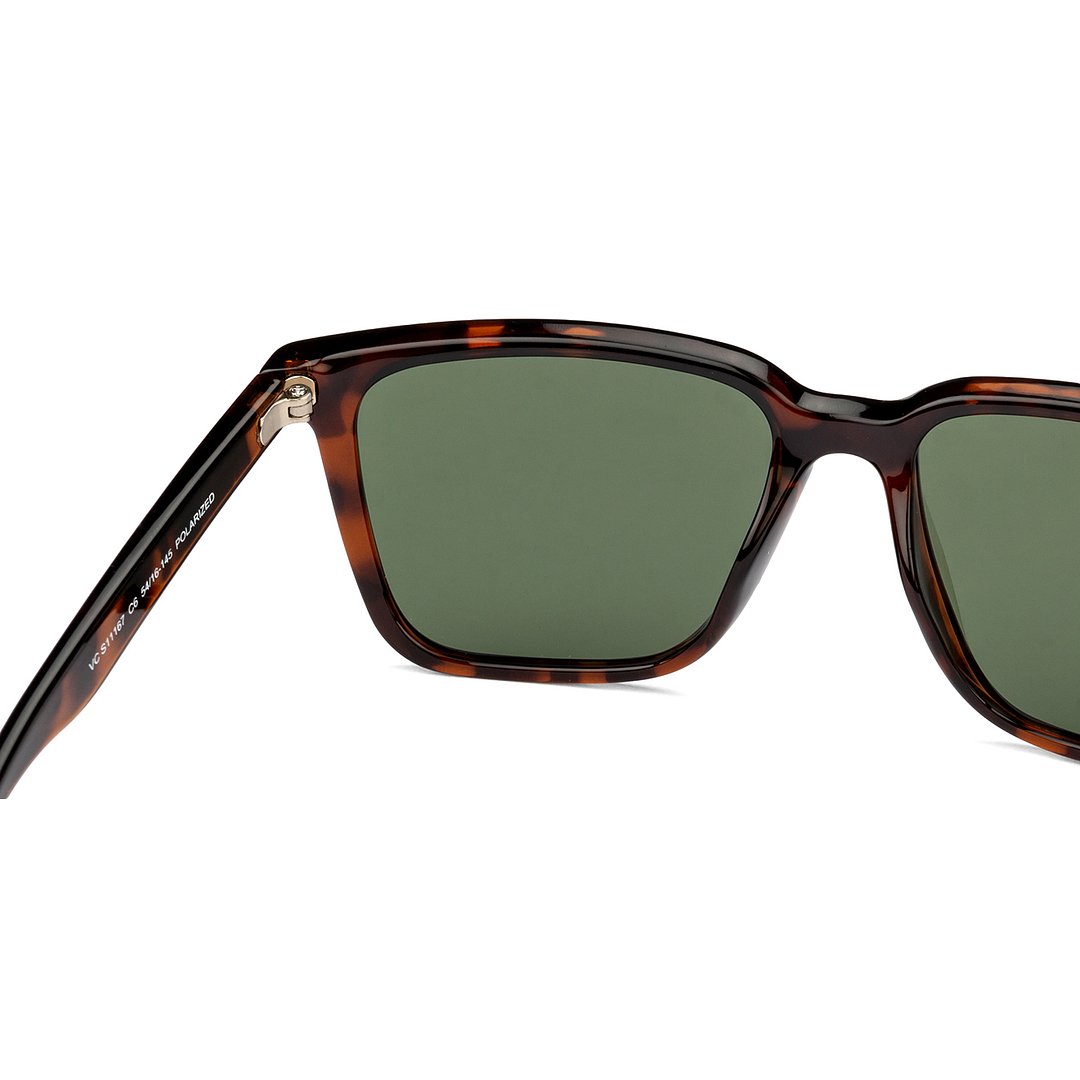 Vincent Chase Polarized Demi Full Rim Square left side