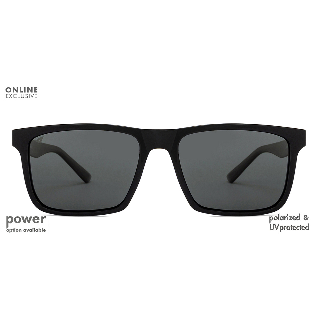 Vincent Chase Online Black Full Rim Rectangle left side