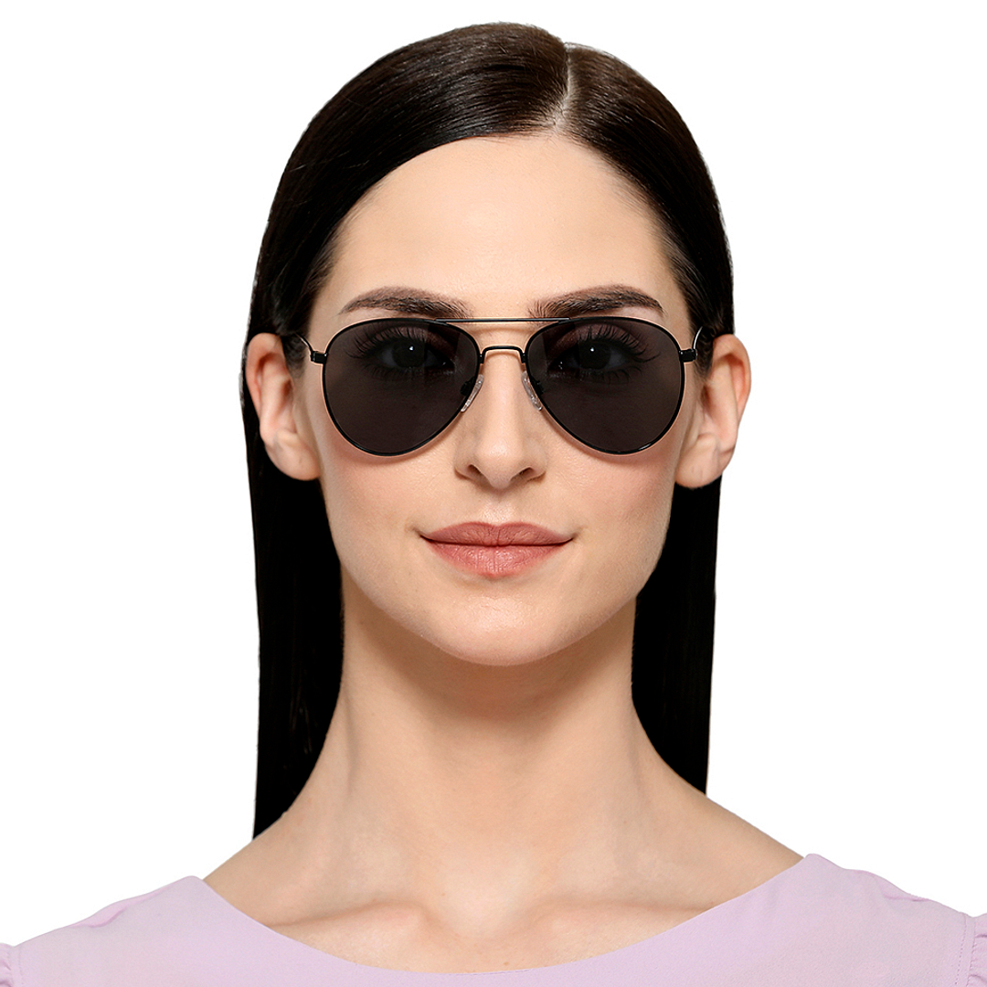 Vincent Chase Online Black Full Rim Aviator right side