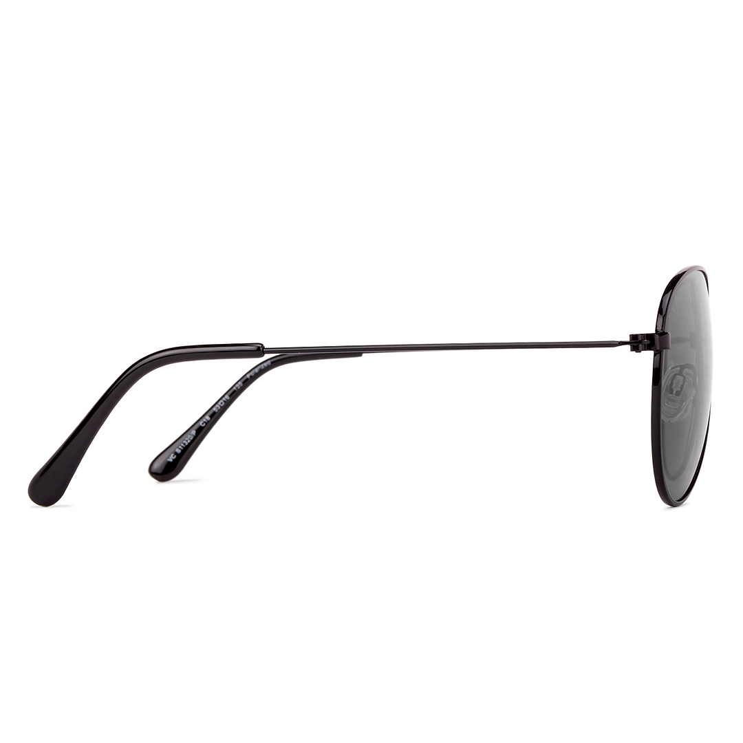 Vincent Chase Online Black Full Rim Aviator right side