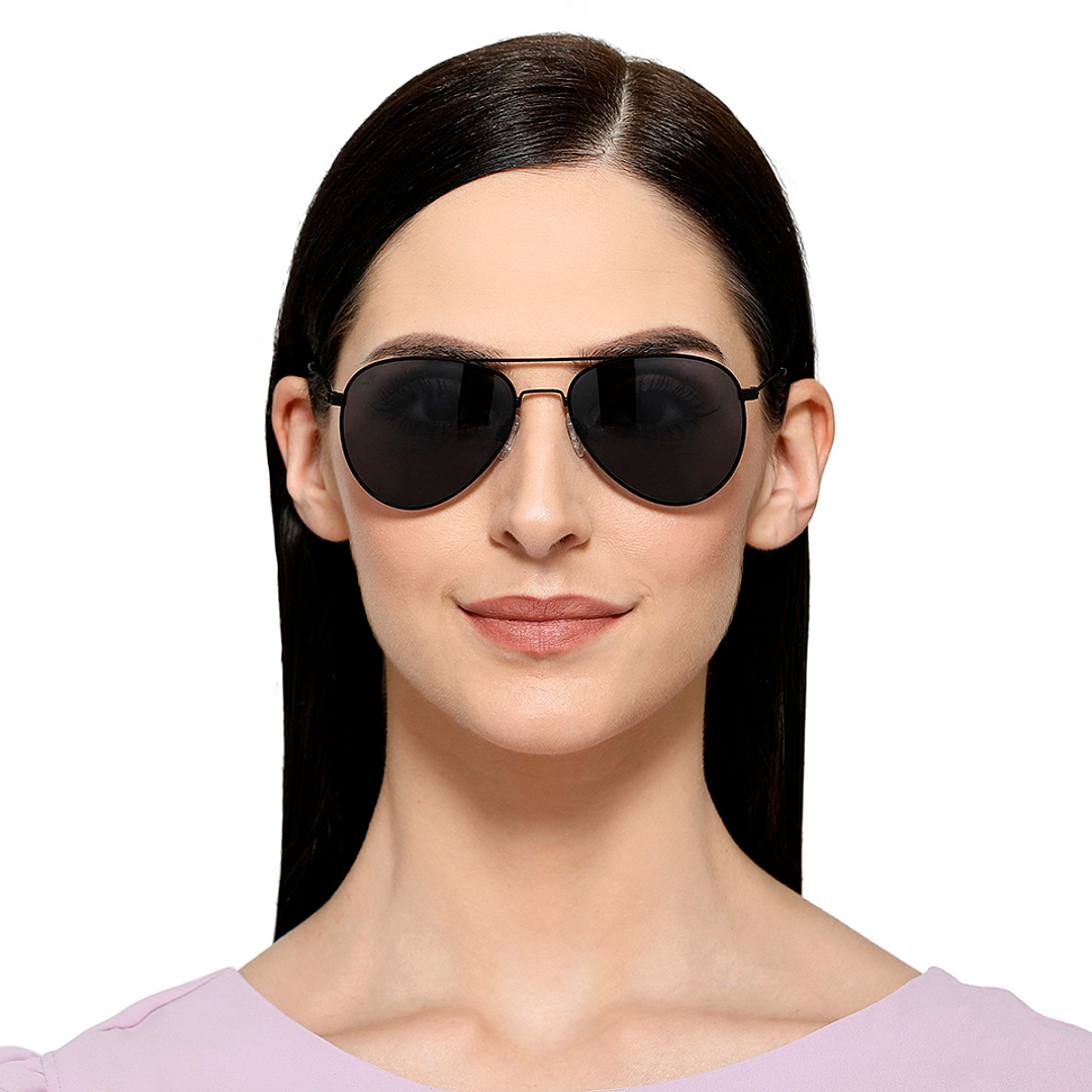 Vincent Chase Online Black Full Rim Aviator right side