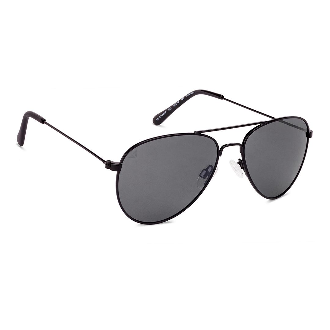 Vincent Chase Online Black Full Rim Aviator right side