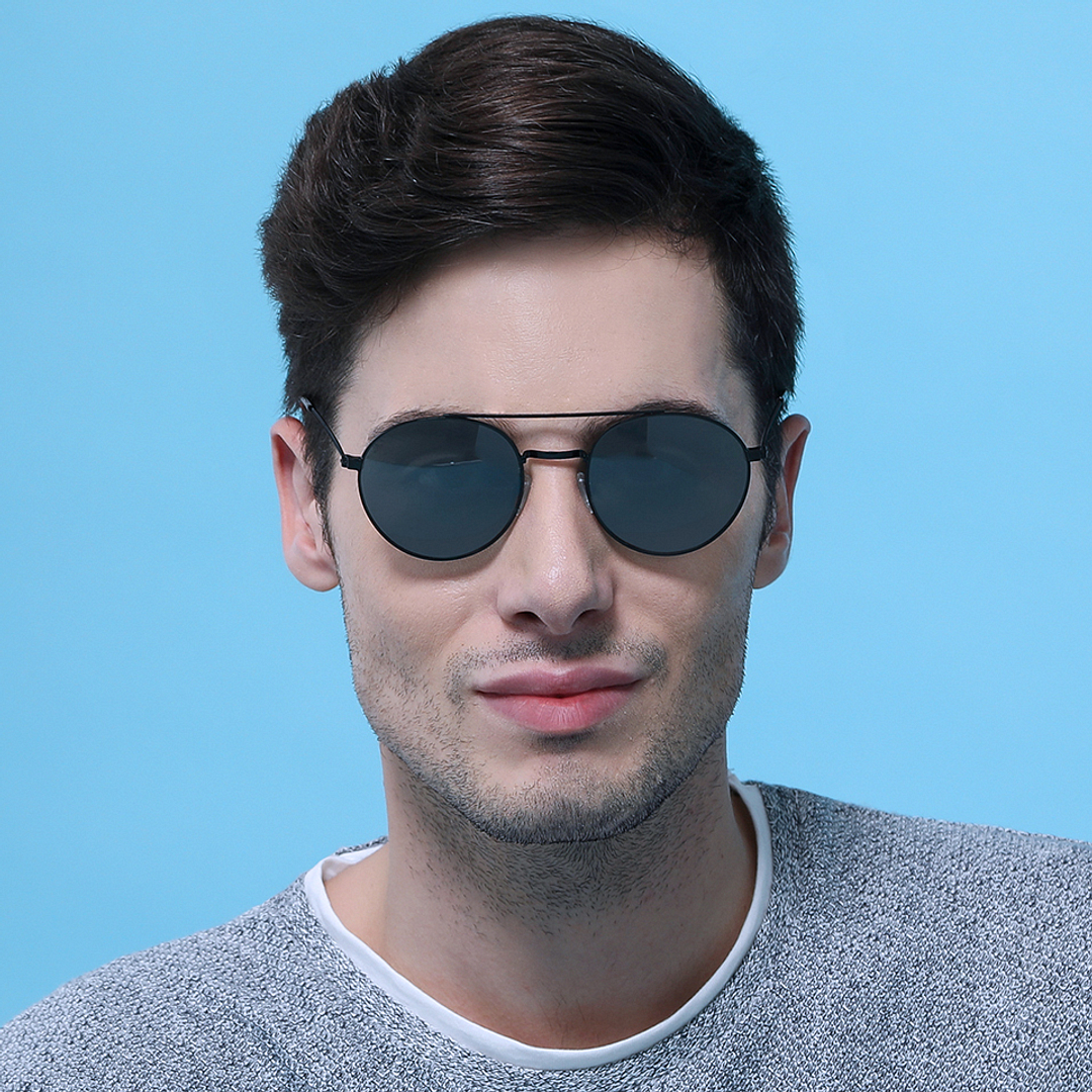 Vincent Chase Online Black Full Rim Round right side