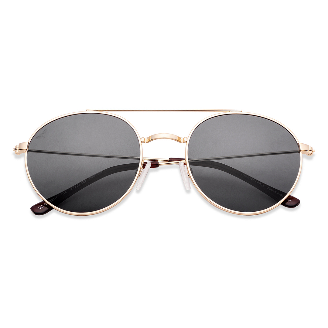 Vincent Chase Online Gold Full Rim Round left side