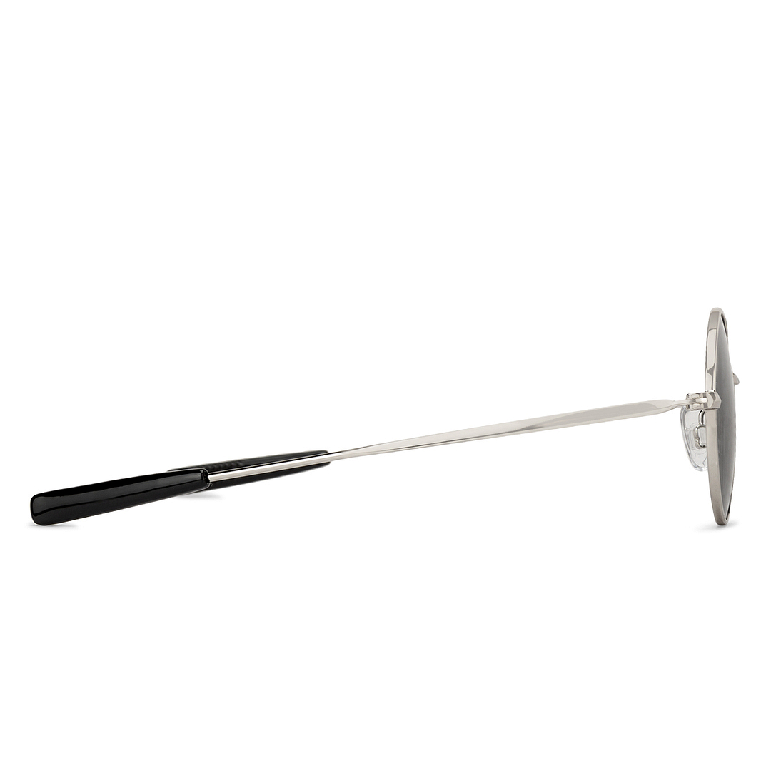 Vincent Chase Online Silver Full Rim Round left side