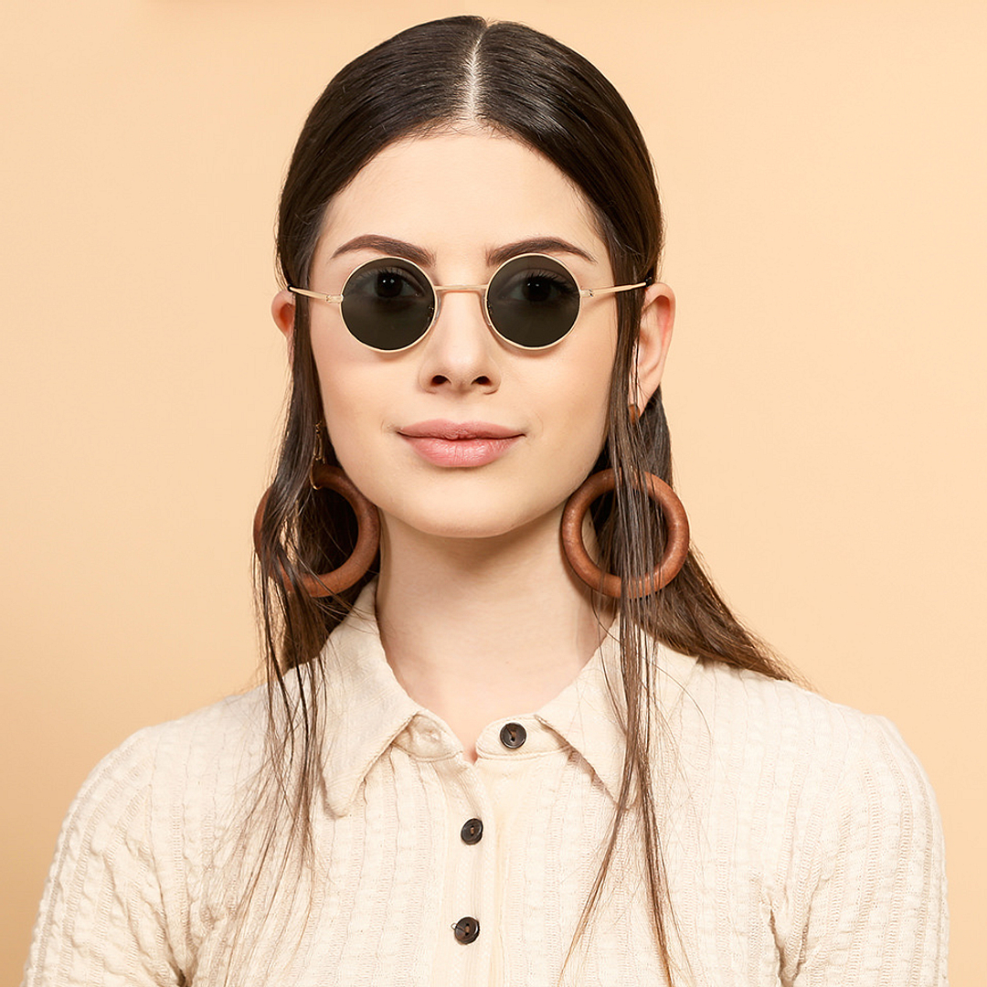 Vincent Chase Online Gold Full Rim Round right side
