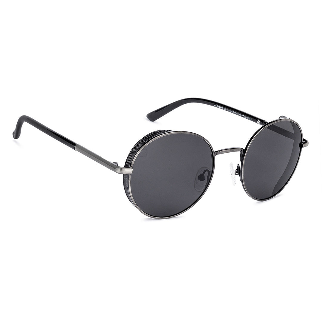 Vincent Chase Online Gunmetal Full Rim Round right side