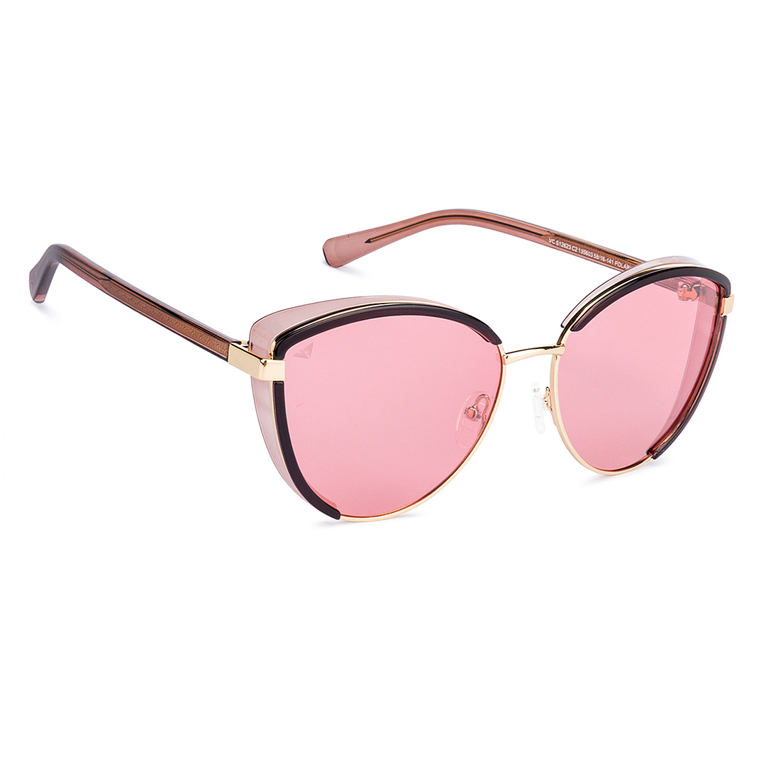 Vincent Chase Online Gold Full Rim Cat Eye right side