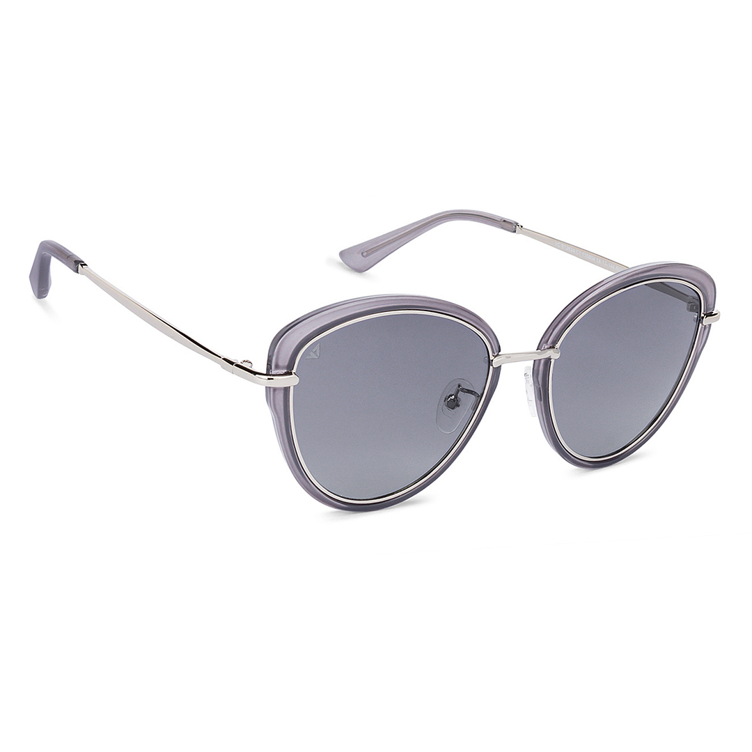 Vincent Chase Online Silver Full Rim Cat Eye right side