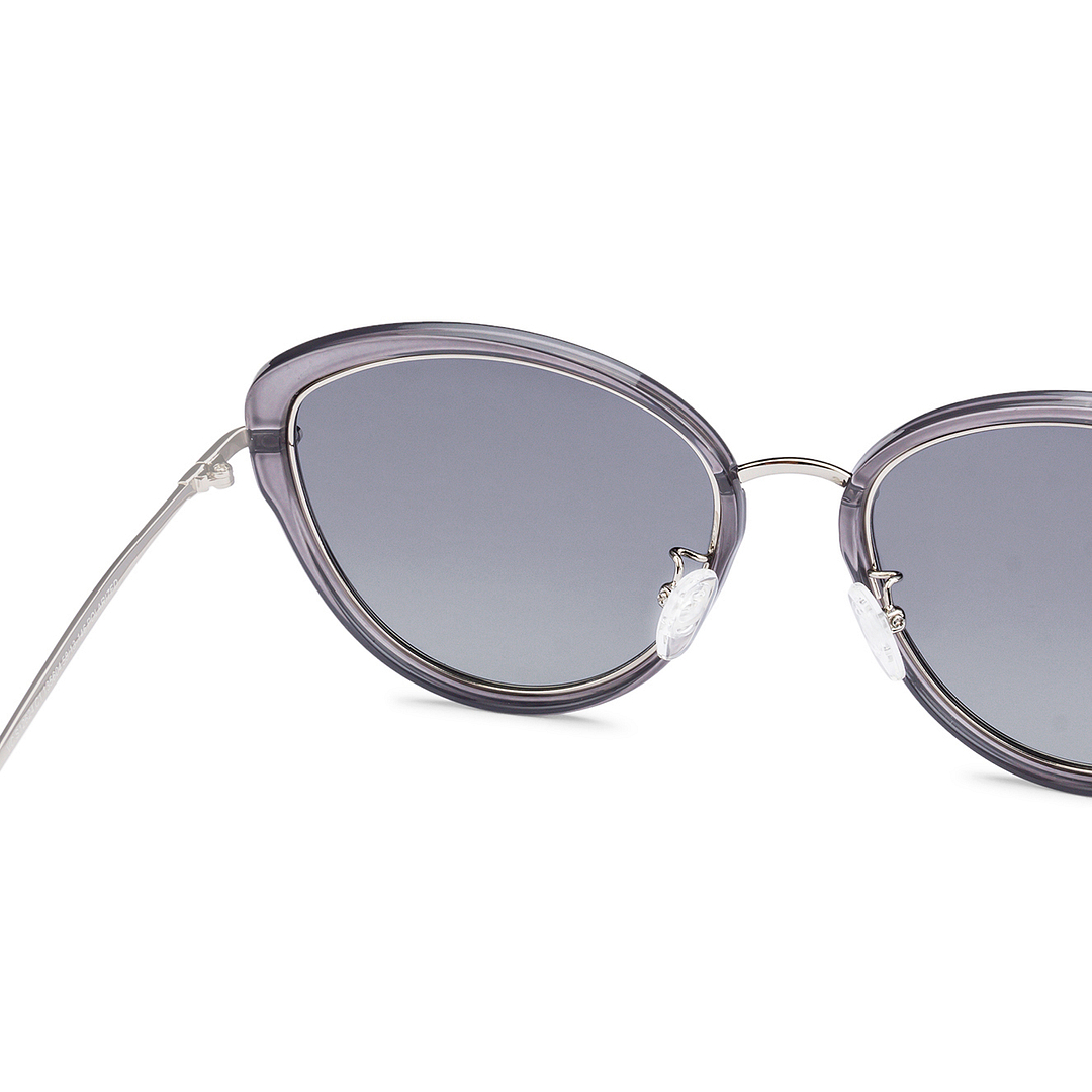 Vincent Chase Online Silver Full Rim Cat Eye right side