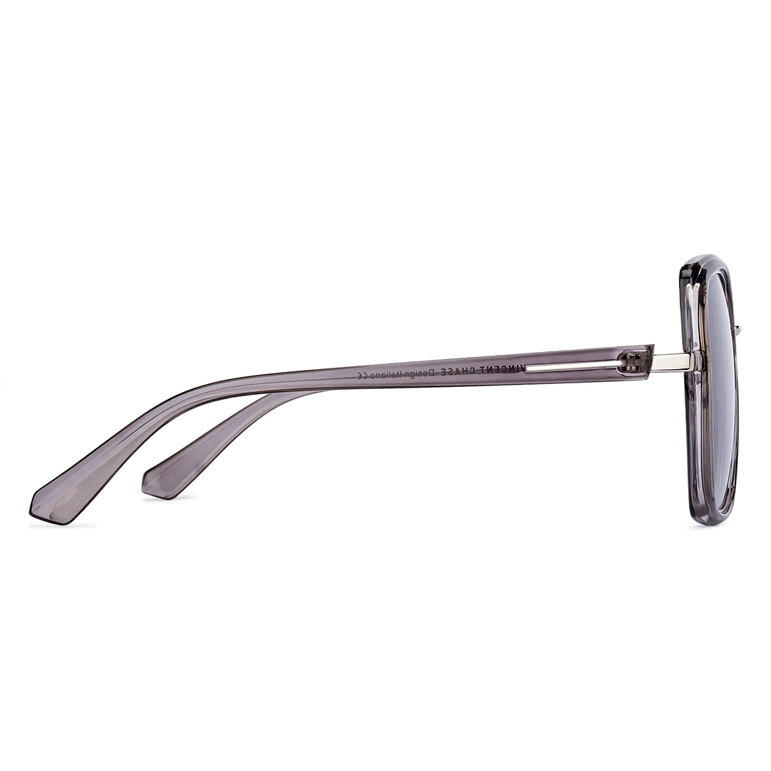 Vincent Chase Online Gunmetal Full Rim Cat Eye left side
