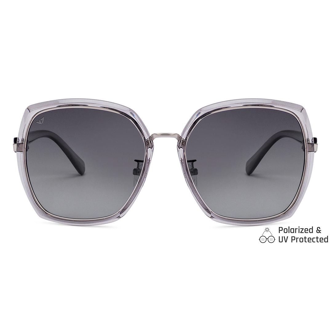 Vincent Chase Online Gunmetal Full Rim Cat Eye left side