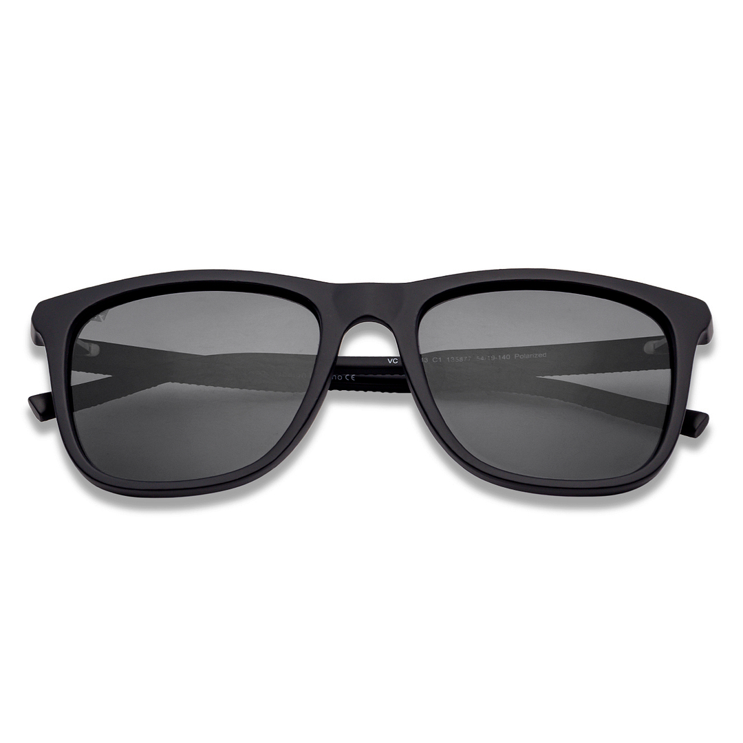Vincent Chase Polarized Black Full Rim Square right side