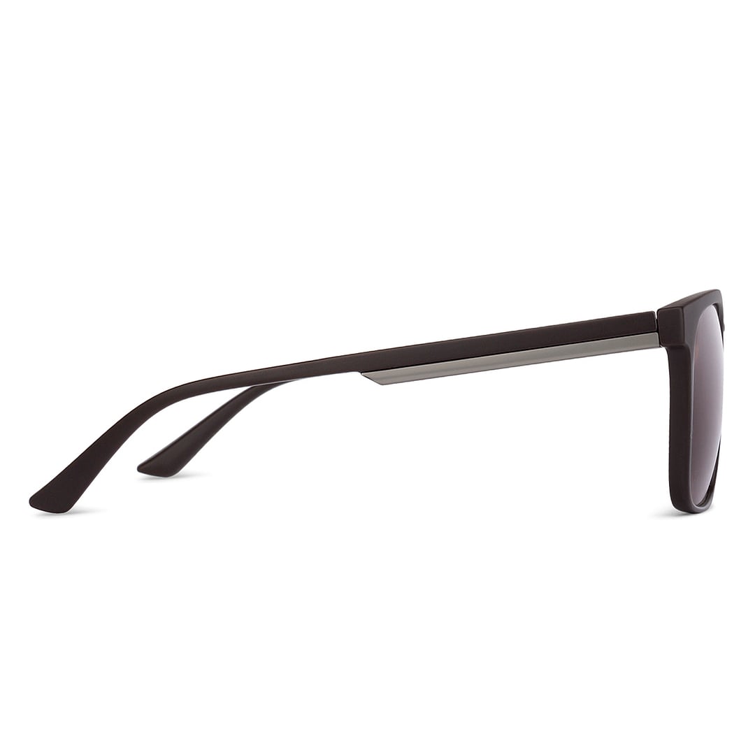 Vincent Chase Polarized Brown Full Rim Square left side