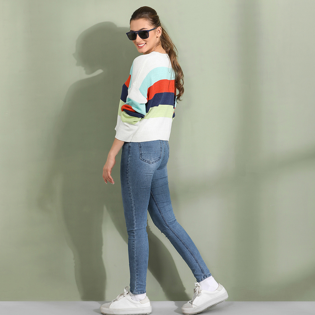 Vincent Chase Polarized Blue Full Rim Square left side