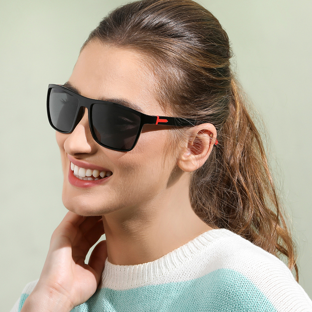 Vincent Chase Online Black Full Rim Square left side