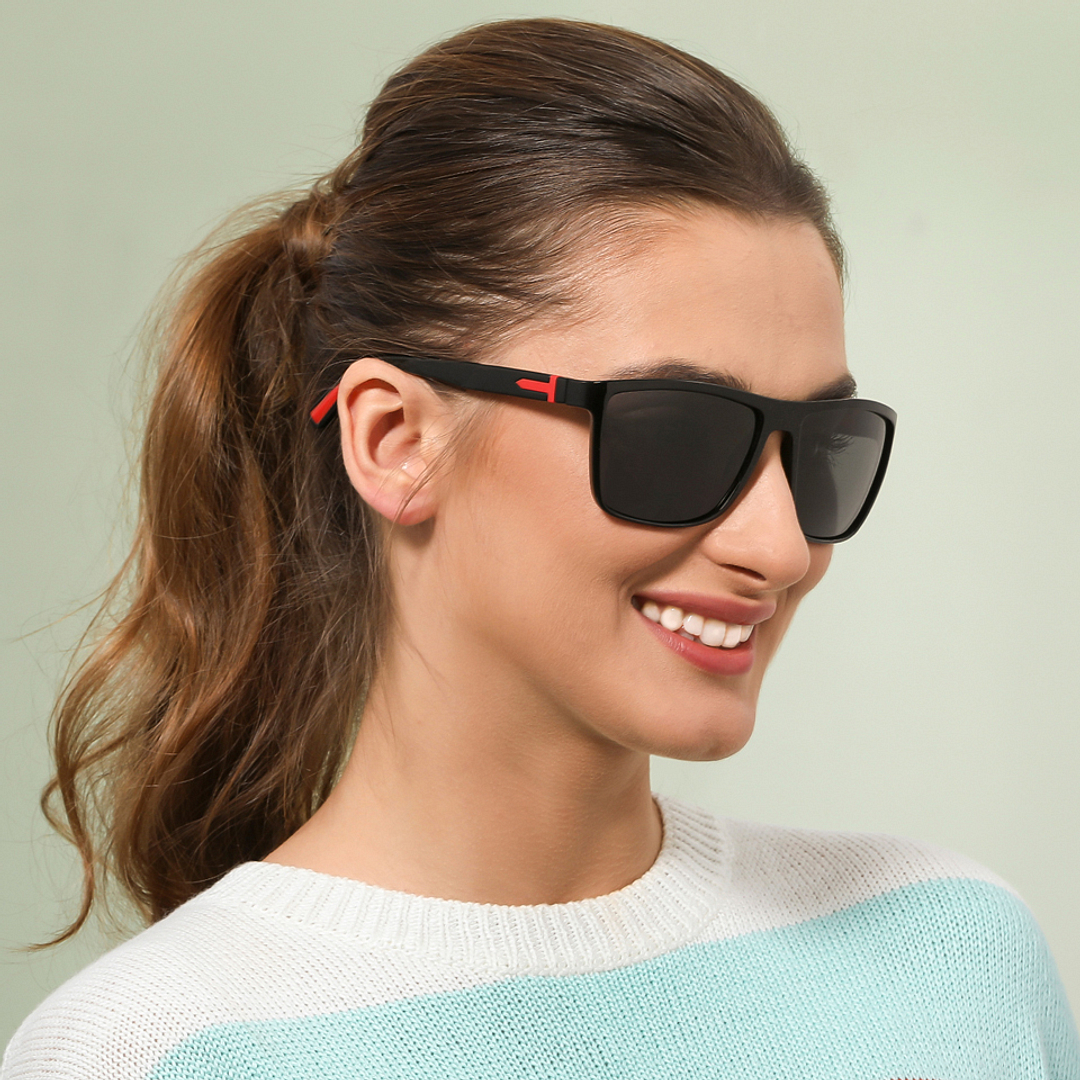 Vincent Chase Online Black Full Rim Square right side